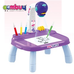 CB863506 CB863507 - Painting toy plastic learning board draw table projection kids